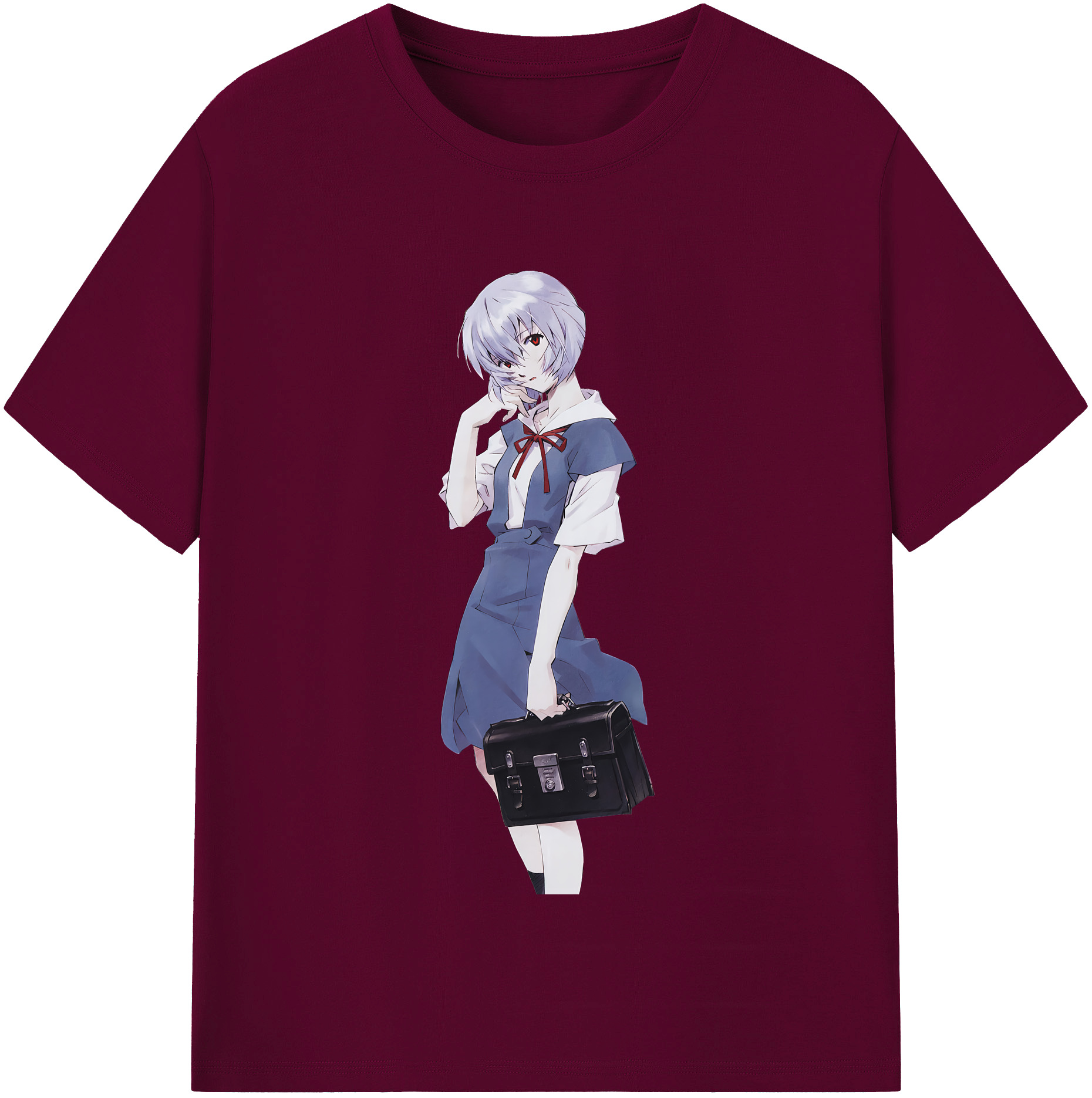 （画像用） EVA 新世紀エヴァンゲリオン レディースカジュアルプリントTシャツ（綿100％）
